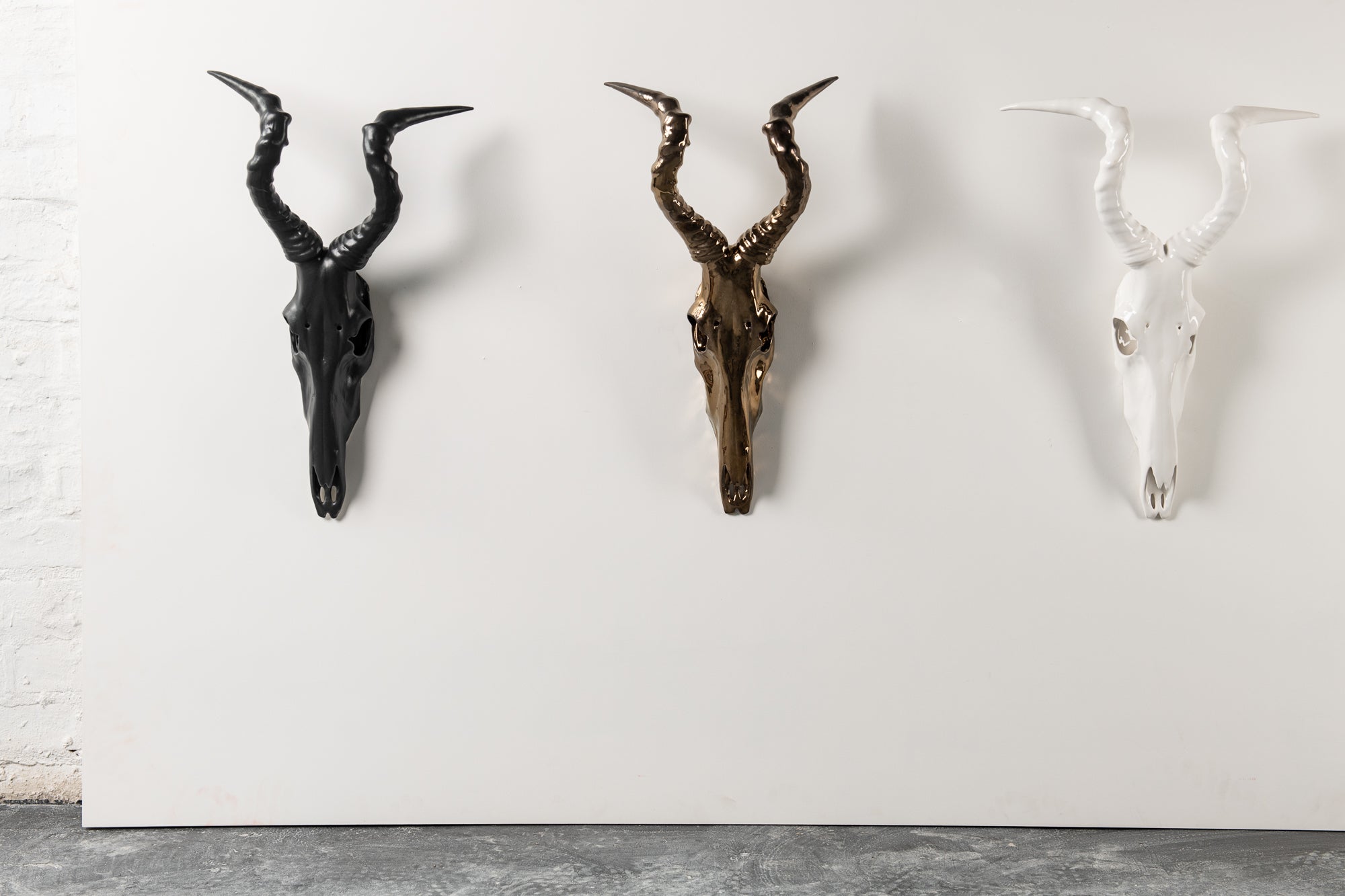 Hartebeest Wall Skull large (Made to Order)