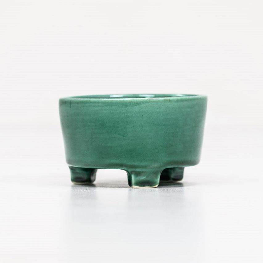 ECLIPSE CANDLE VESSEL SMALL-EMERALD GREEN